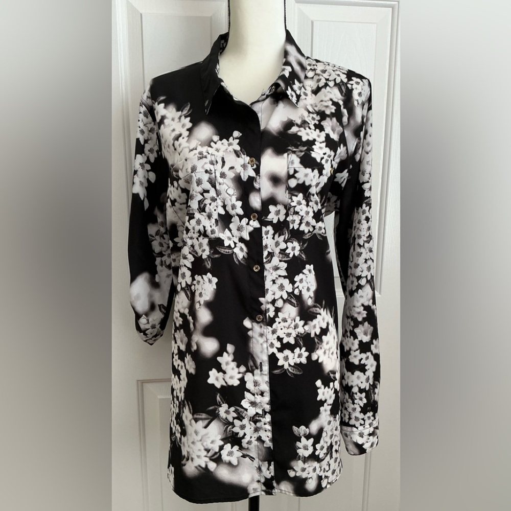 Calvin Klein floral tunic